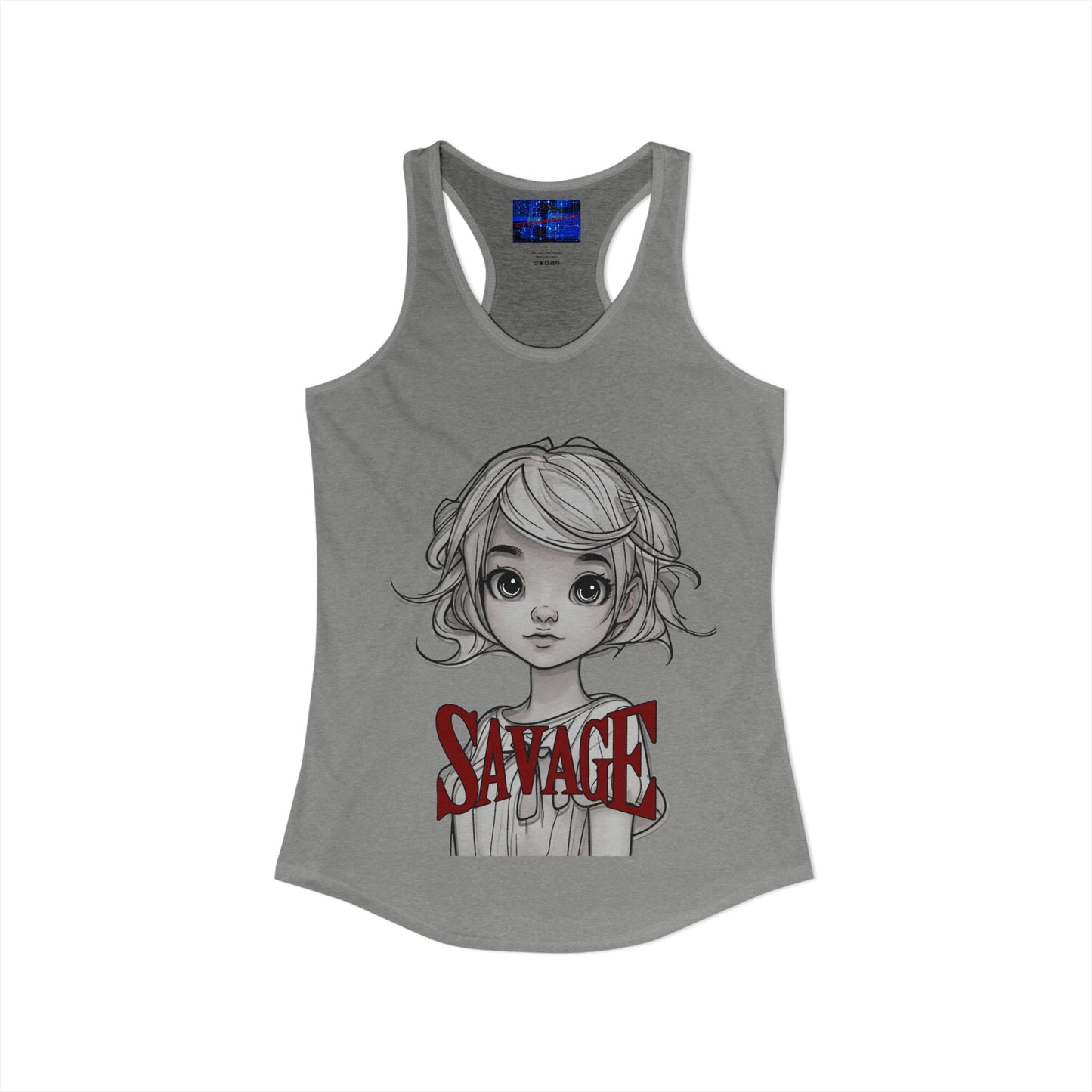 ¡Salvaje por cypherpunkgear! Camiseta sin mangas ideal con espalda cruzada para mujer