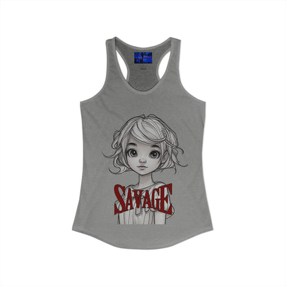 ¡Salvaje por cypherpunkgear! Camiseta sin mangas ideal con espalda cruzada para mujer