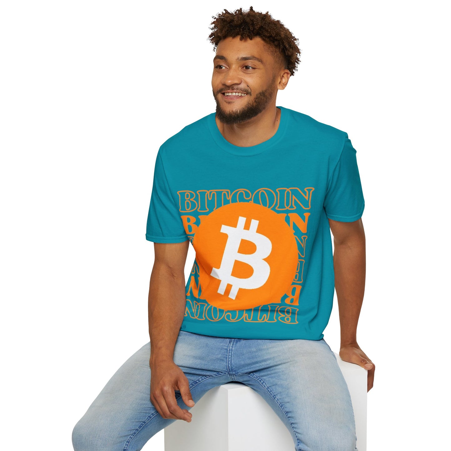 Bitcoin Bitcoin Bitcoin (BTC) DKcolors Unisex T-Shirt by cypherpunkgear