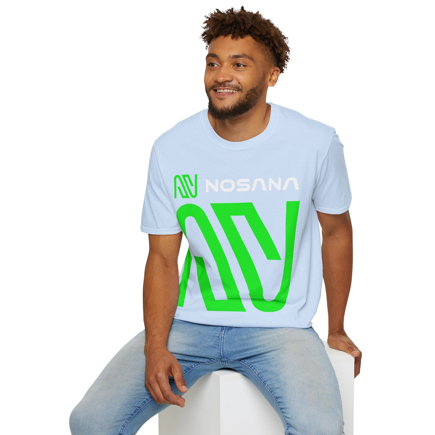 Nosana (NOS) Light colors Unisex T-Shirt by cypherpunkgear.com