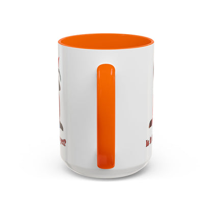 Is it Samhain yet? White Accent Mug by CreepyCrafts.boo