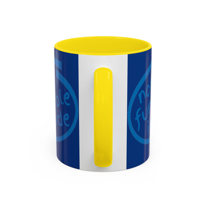 Non-Fungible Inside Dark Blue Accent Mug by cypherpunkgear.com