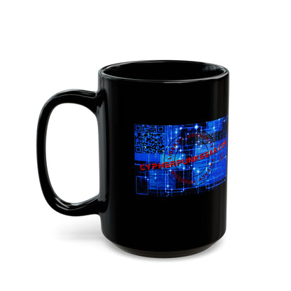 Cypherpunkgear.com logo Black Mug by cypherpunkgear.com