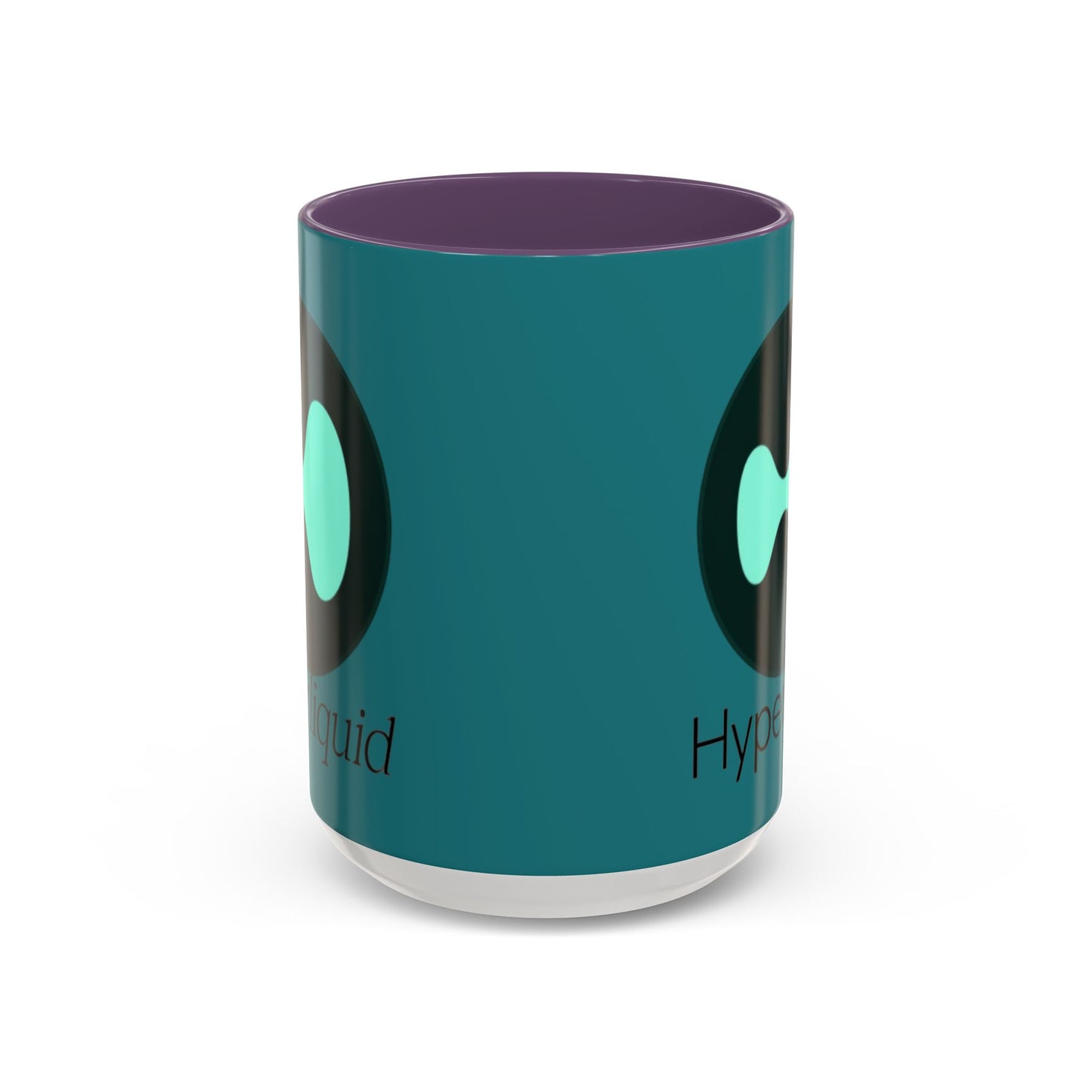 Hyperliquid Black font Hyperliquid Accent Mug by cypherpunkgear.com