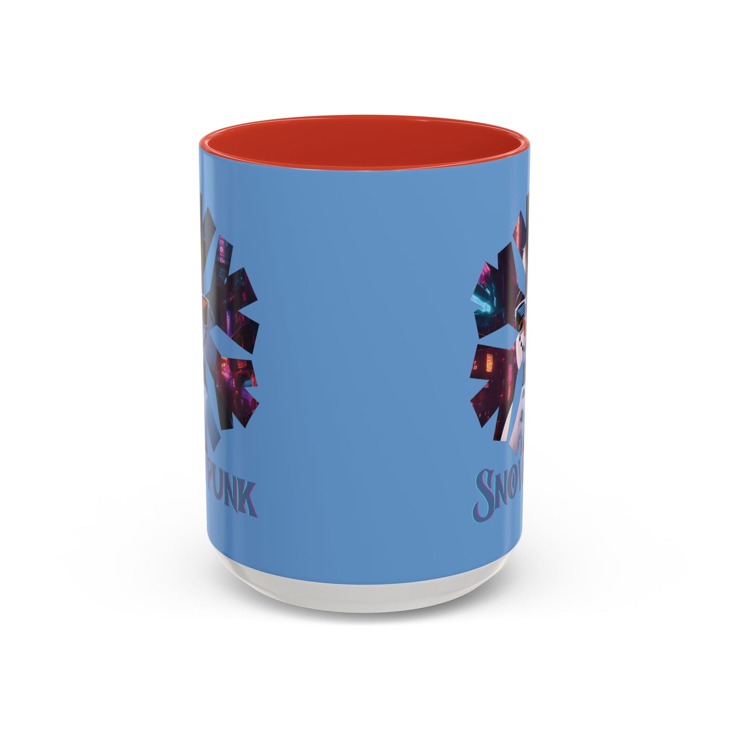 Snowpunk Accent Mug by cypherpunkgear