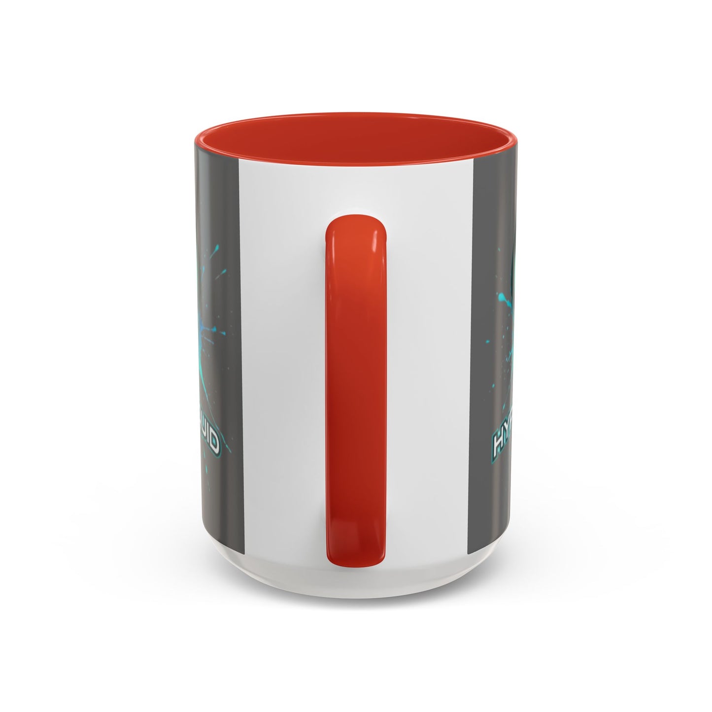 HYPE Drip Grey Accent Mug by cypherpunkgear.com