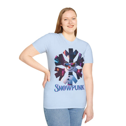 Snowpunk Light colors Unisex T-Shirt by cypherpunkgear.com