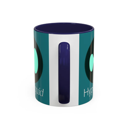 Hyperliquid White font Hyperliquid Accent Mug by cypherpunkgear.com