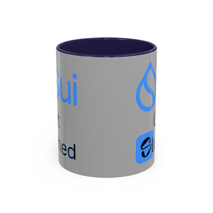 Sui: Get Slushed Grey Accent Mug by cypherpunkgear.com
