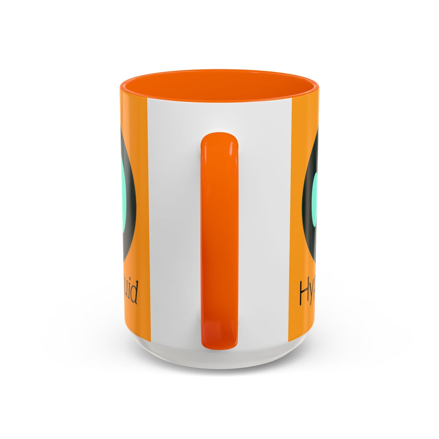 Hyperliquid Black font Orange Accent Mug by cypherpunkgear.com