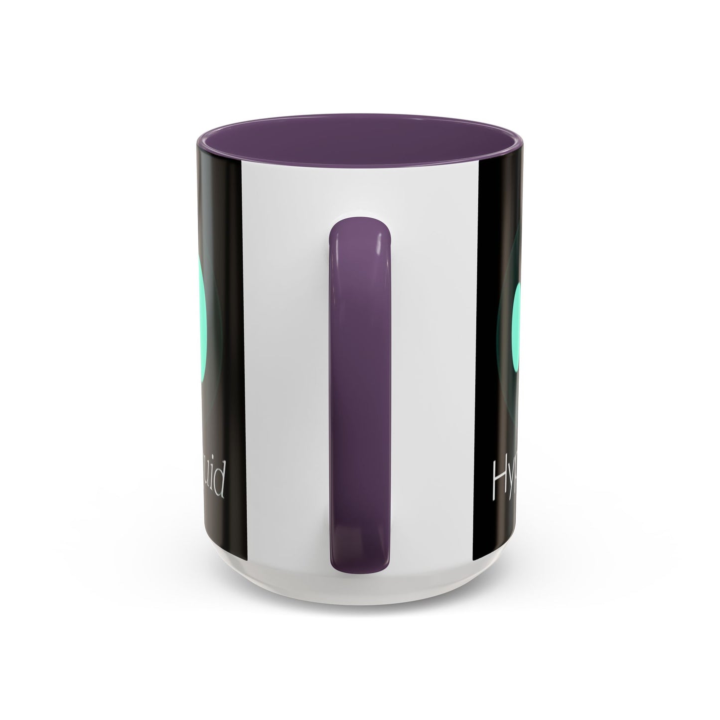 Hyperliquid White font Black Accent Mug by cypherpunkgear.com