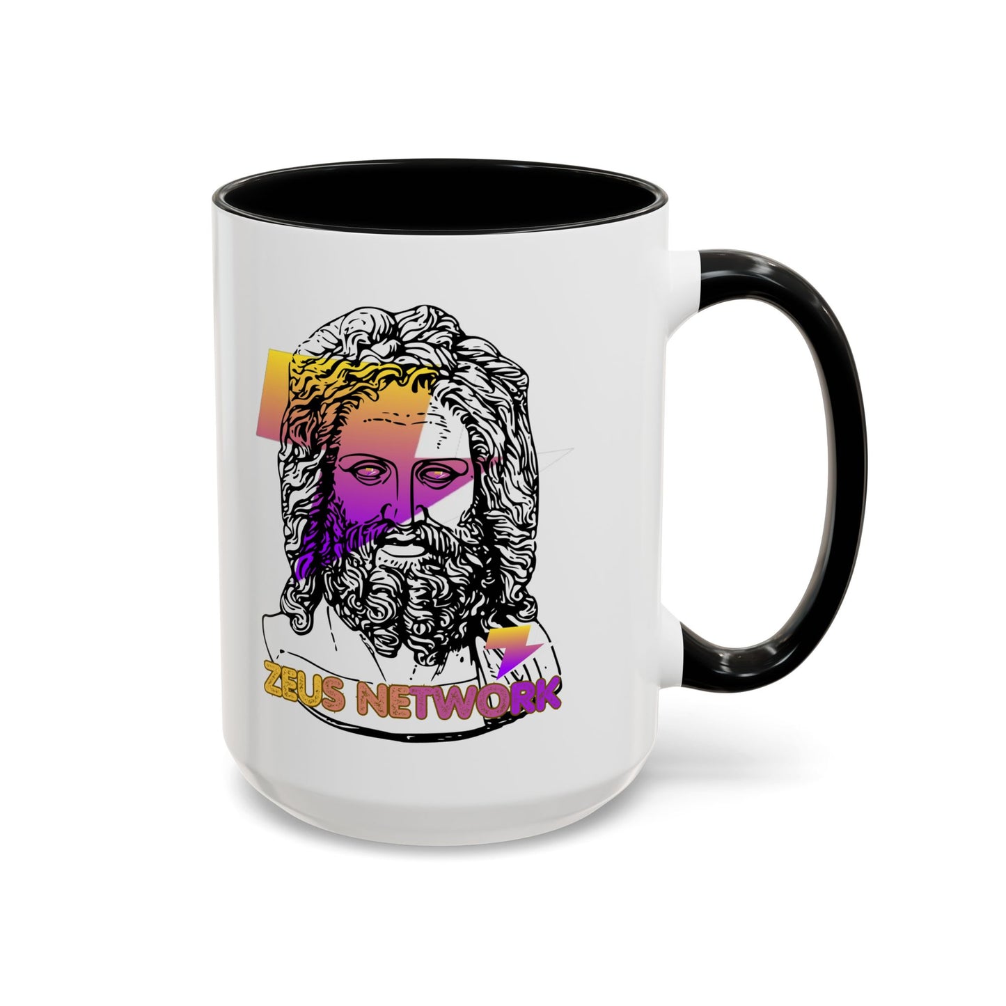 Zeus Network Accent Mug by cypherpunkgear.com