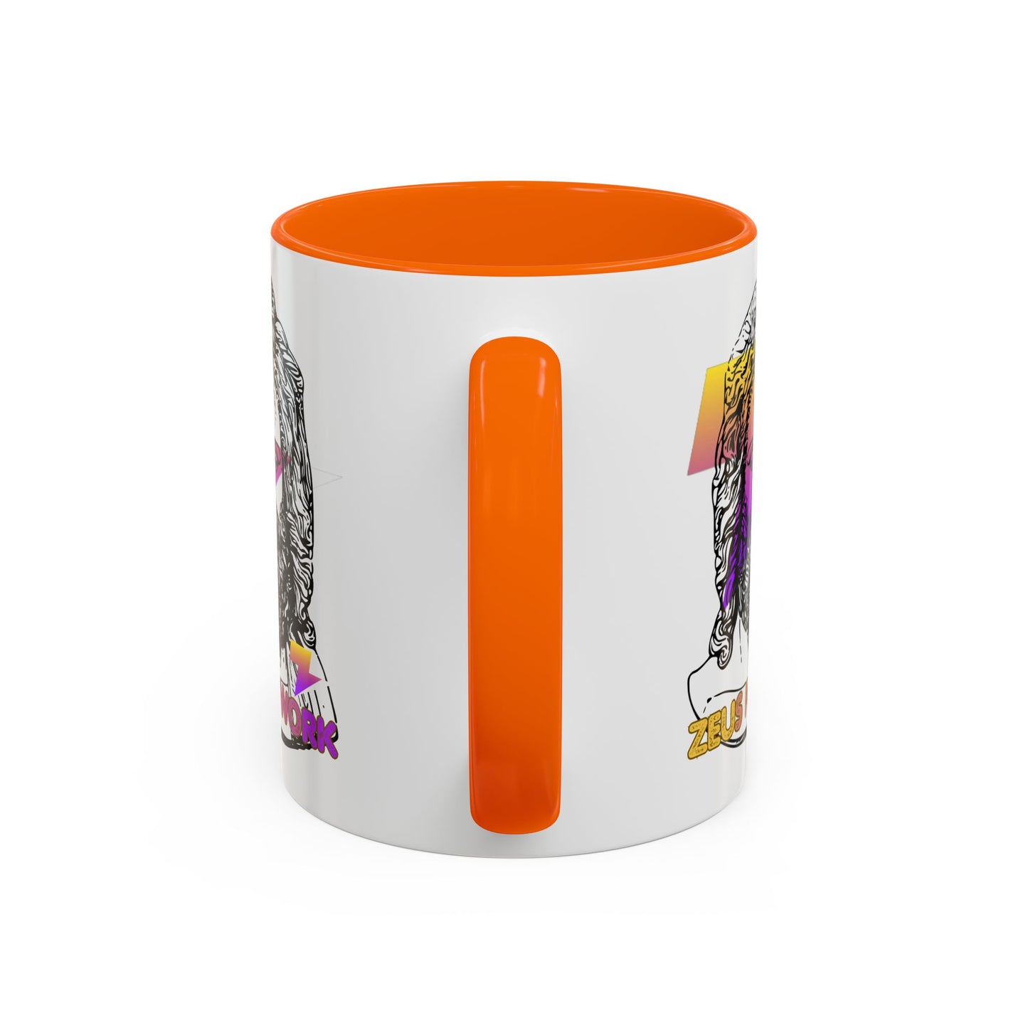 Zeus Network Accent Mug by cypherpunkgear.com