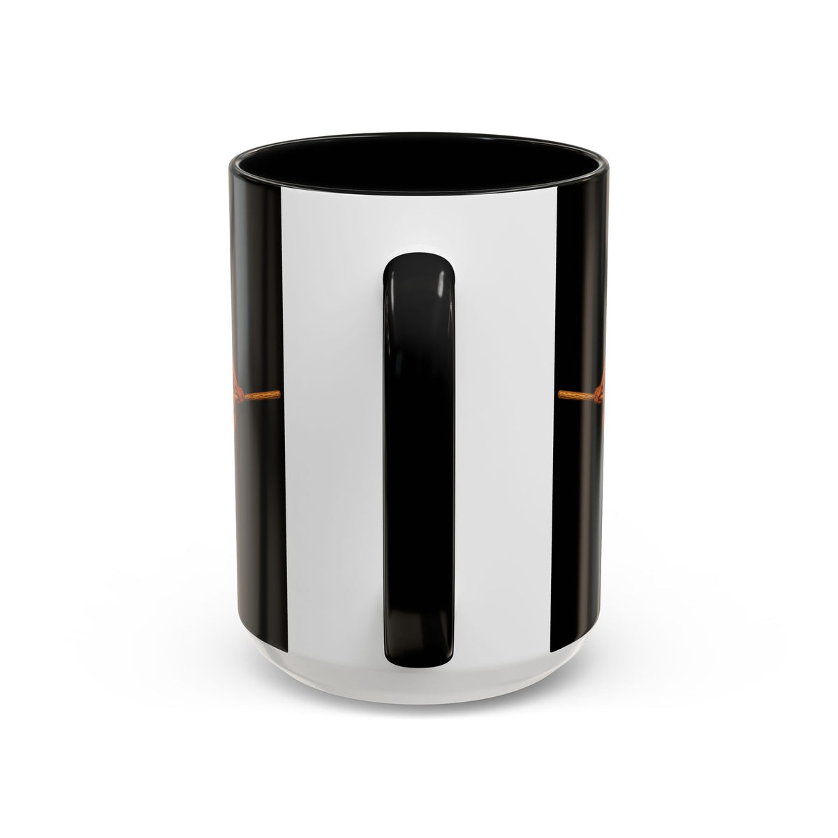 Velvet Vex Black Accent Mug by CreepyCrafts.boo