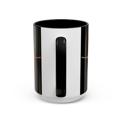 Velvet Vex Black Accent Mug by CreepyCrafts.boo