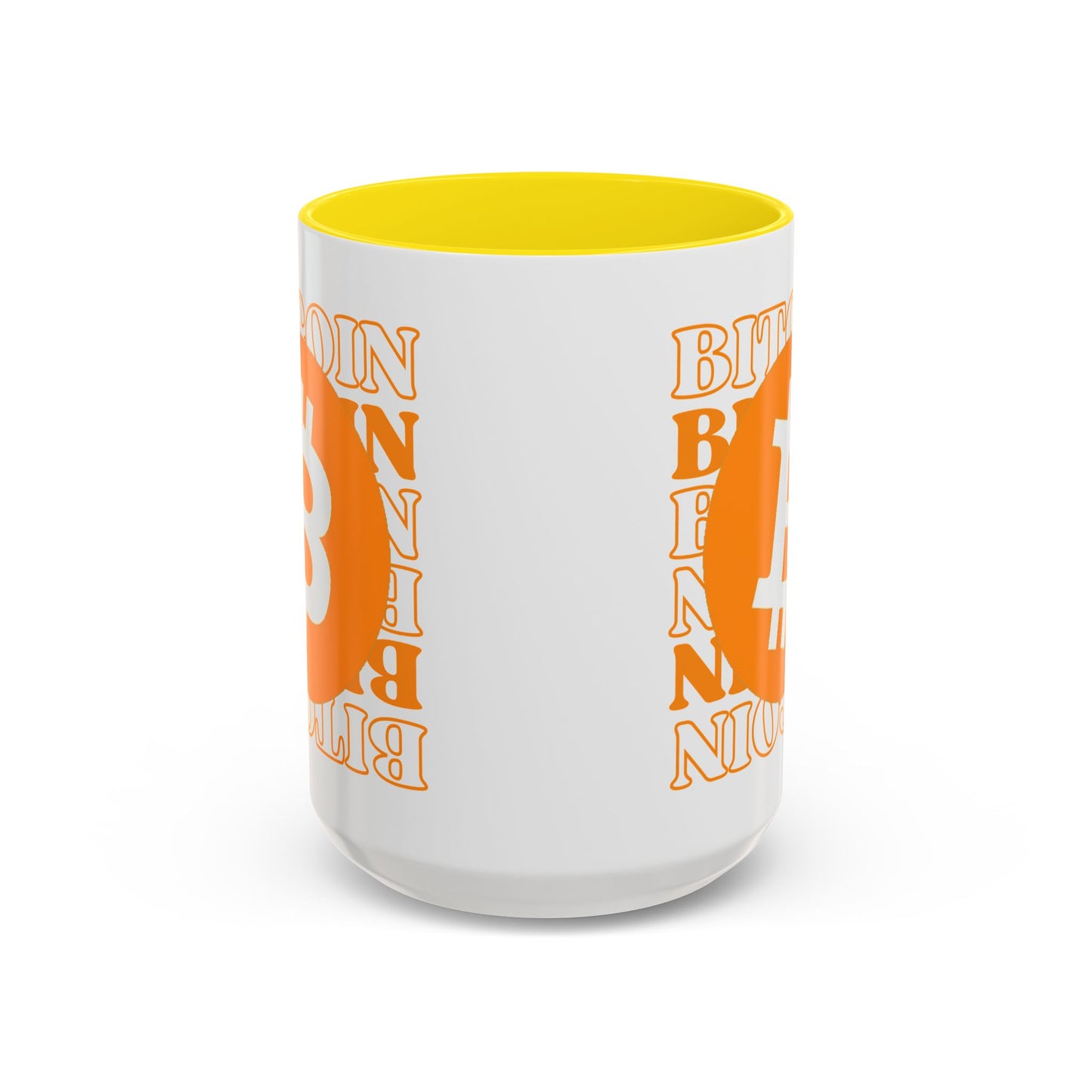 ¡Bitcoin! ¡Bitcoin! ¡Bitcoin por cypherpunkgear! Taza de café decorativa (11, 15 oz) 