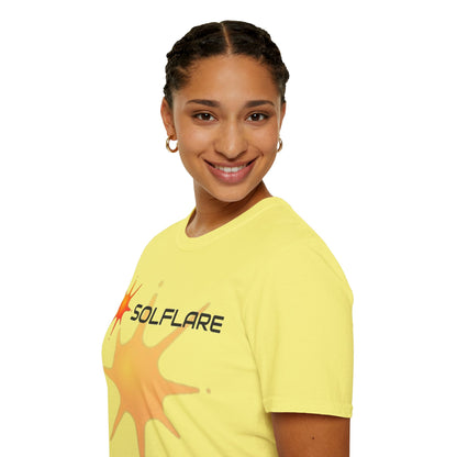 Solflare Light colors Unisex T-Shirt by cypherpunkgear.com