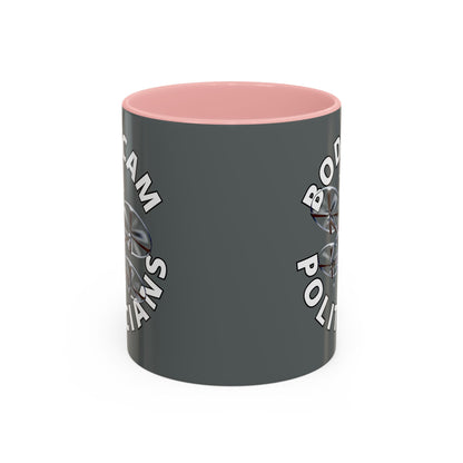 Bodycam the Politicians Drone Grey Accent Mug by cypherpunkgear.com