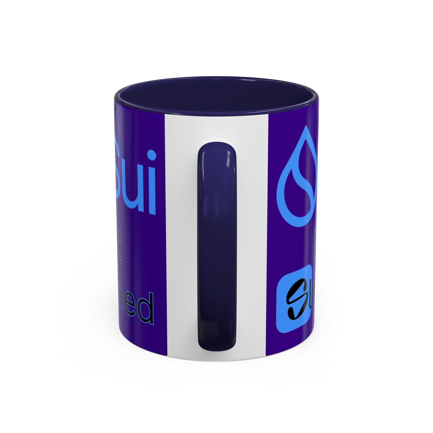 Sui: Get Slushed Purple Accent Mug by cypherpunkgear.com