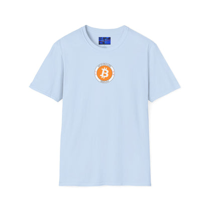 2-sided, Bitcoin, Bitcoin, Bitcoin (BTC) Light colors Unisex T-Shirt by cypherpunkgear.com