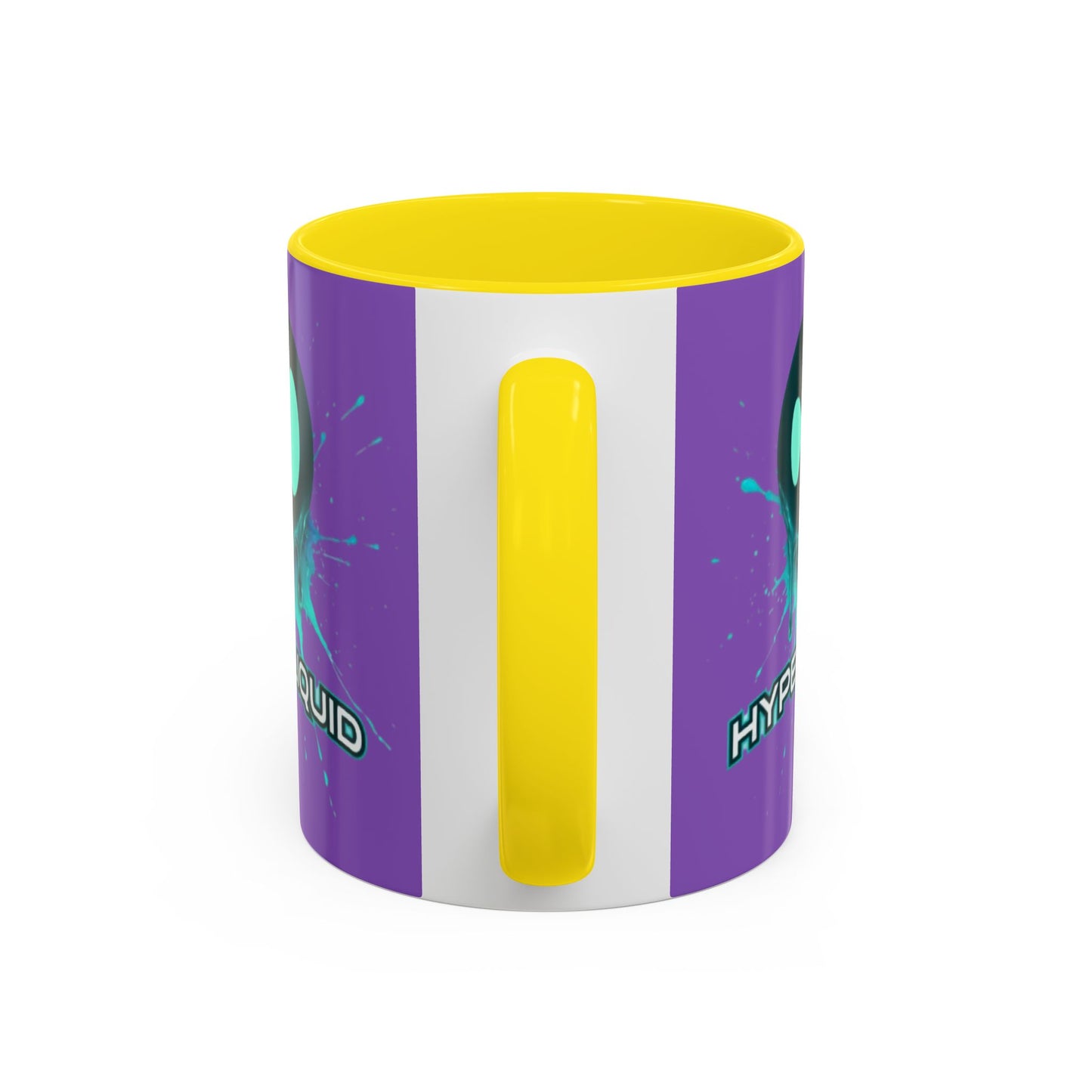 HYPE Drip Light Purple Accent Mug by cypherpunkgear.com