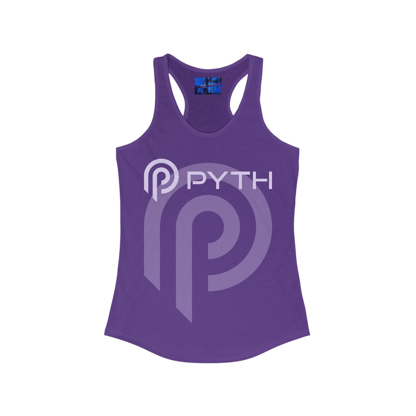 Pyth (PYTH) Women's Racerback Tank Top by cypherpunkgear