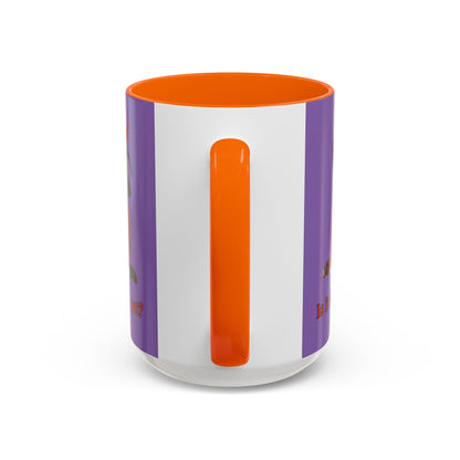 Is it Samhain yet? Light Purple Accent Mug by CreepyCrafts.boo