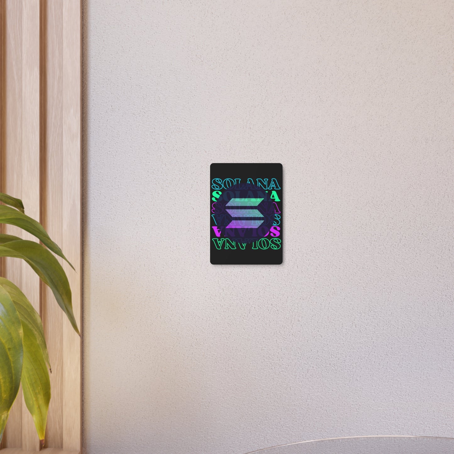 ¡Solana! ¡Solana! Solana por cypherpunkgear! Muestra del arte del metal