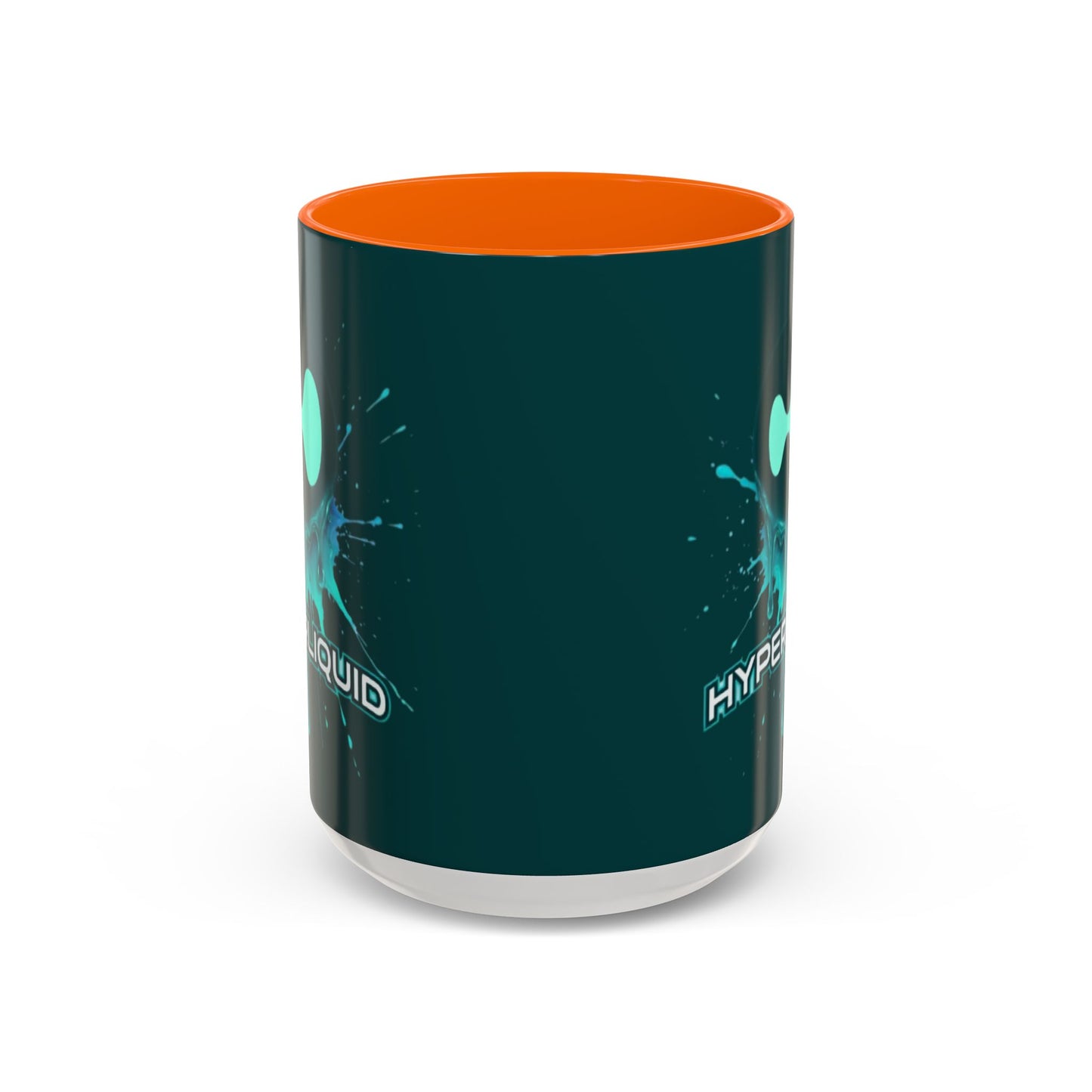 HYPE Drip Dark Hyperliquid Accent Mug by cypherpunkgear.com