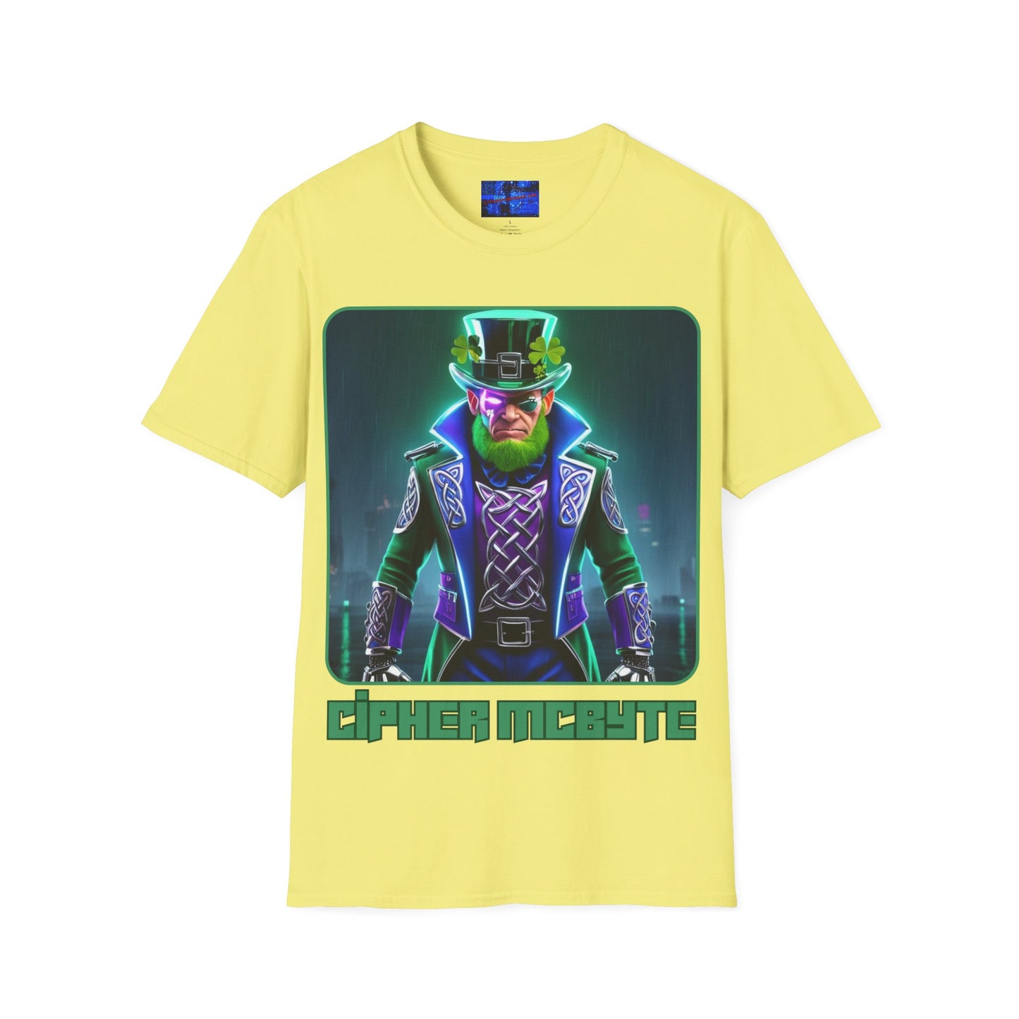 Cipher McByte Light colors Unisex T-Shirt by cypherpunkgear.com