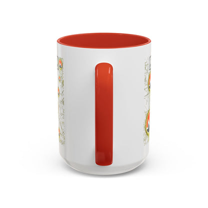Monero (XMR) don't assume your freedoms are assured White Accent Mug by cypherpunkgear.com