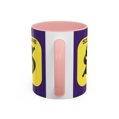 SolflareLogo Purple Accent Mug by cypherpunkgear.com