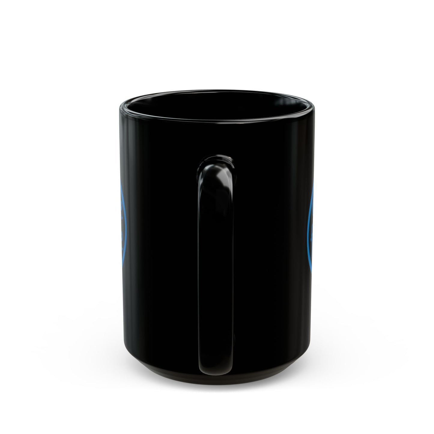 Non-Fungible Inside Black Mug by cypherpunkgear.com
