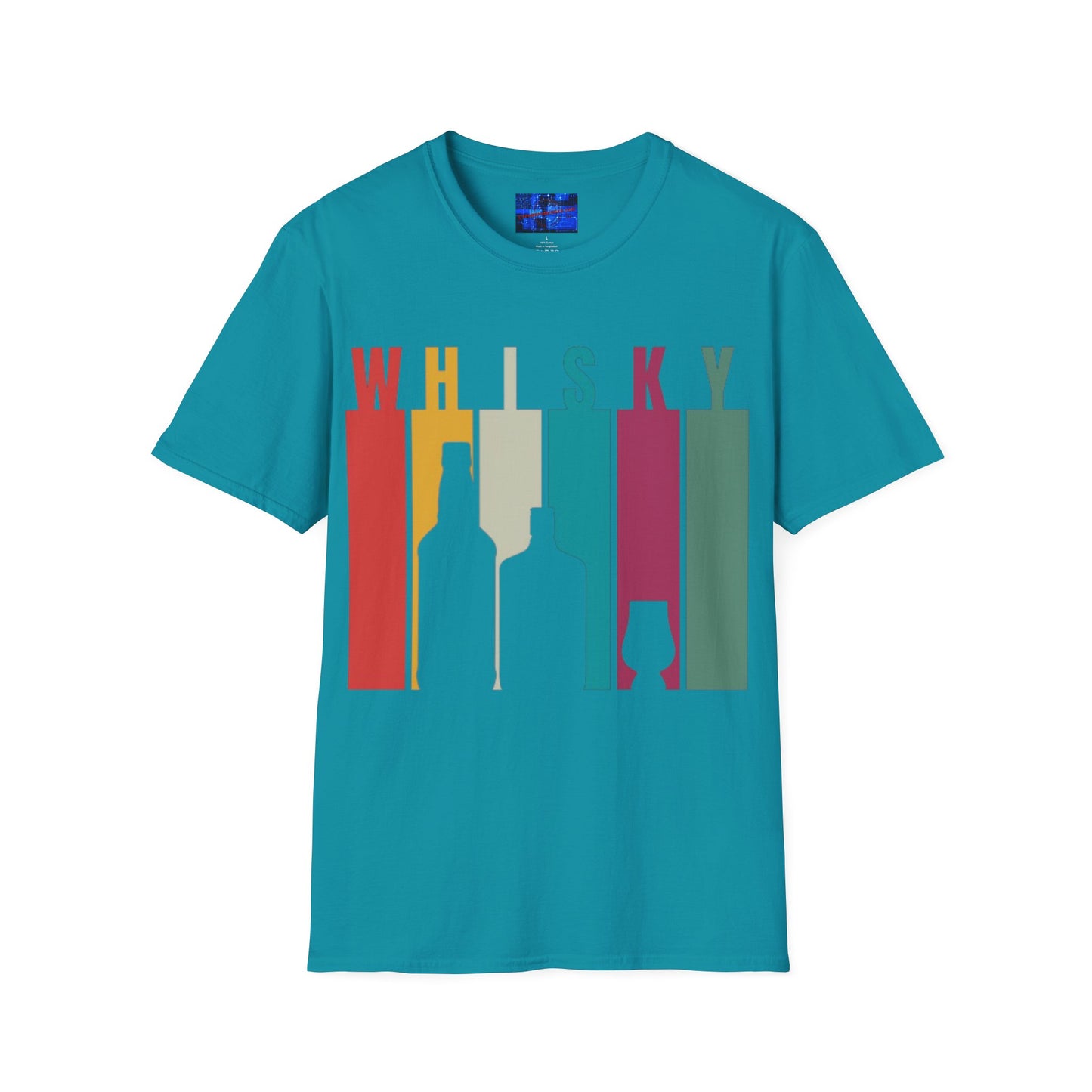 Whisky spelled without an 'e' DKcolors Unisex T-Shirt by cypherpunkgear.com