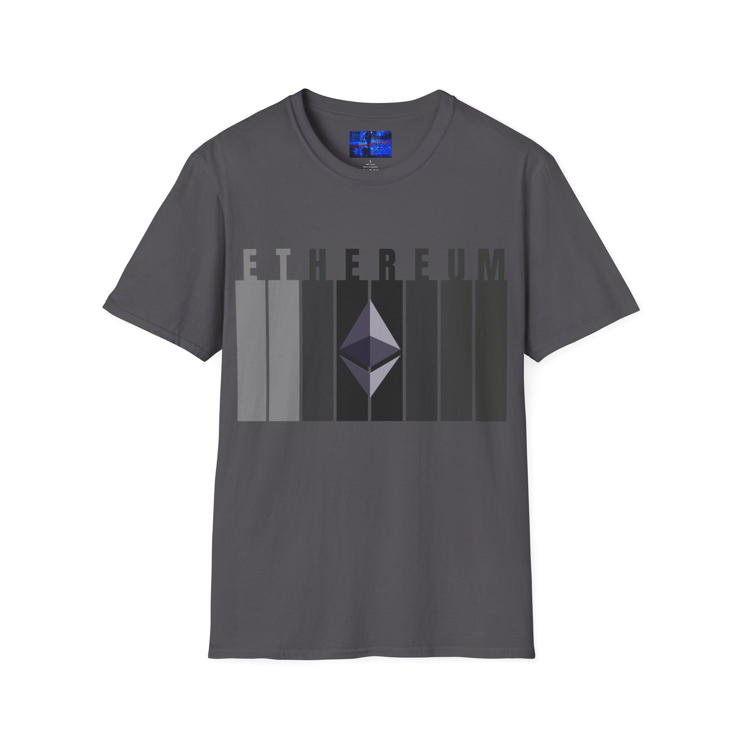 Ethereum (ETH) DKcolors Unisex T-Shirt by cypherpunkgear.com