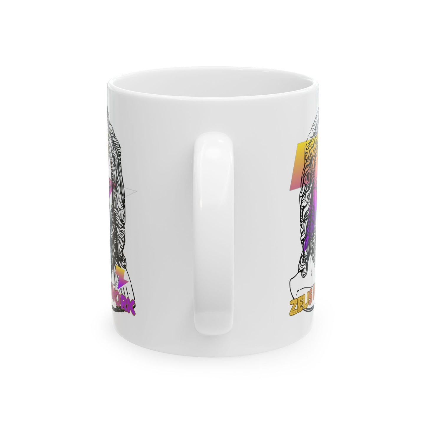 Zeus Network White Mug by cypherpunkgear.com