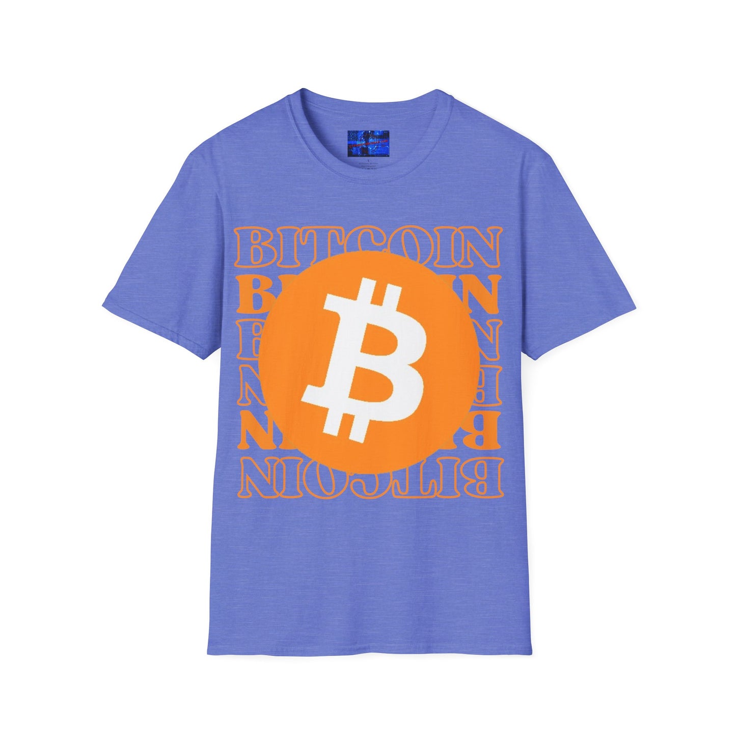 Bitcoin Bitcoin Bitcoin (BTC) Light colors Unisex T-Shirt by cypherpunkgear.com