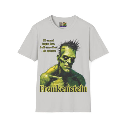 Frankenstein's Creature Light colors Unisex T-Shirt by CreepyCrafts.boo