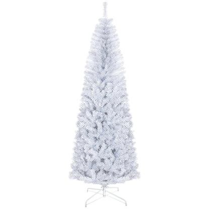 HOMCOM 7ft Pencil Christmas Tree