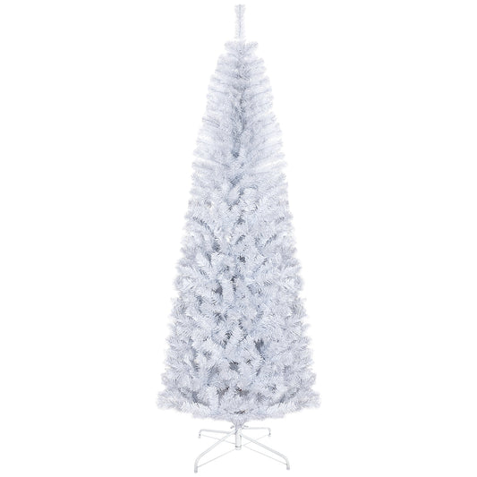 HOMCOM 7ft Pencil Christmas Tree