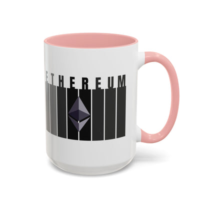 Ethereum (ETH) Accent Mug by cypherpunkgear.com
