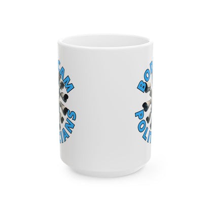 Bodycam the Politicians Cameras White Mug by cypherpunkgear.com