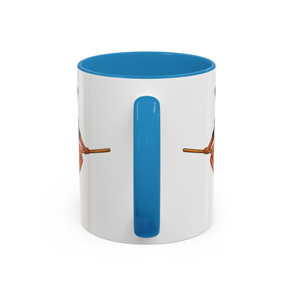Velvet Vex White Accent Mug by CreepyCrafts.boo