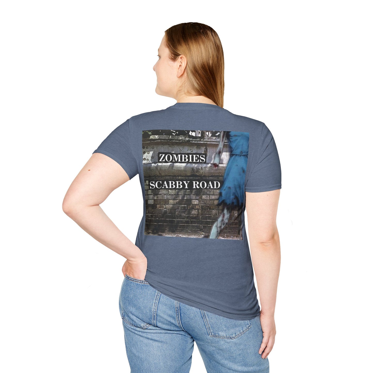 2-sided Scabby Road DKcolors Unisex T-Shirt by cypherpunkgear