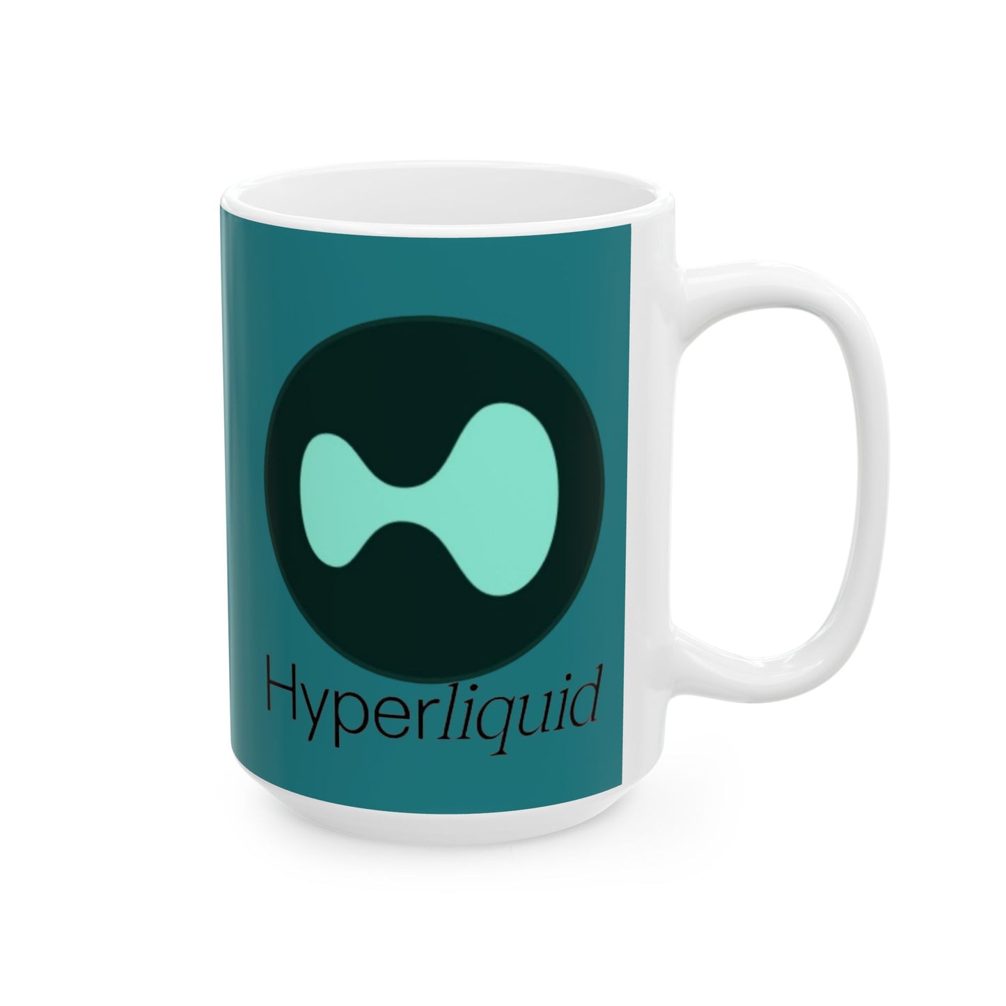 Hyperliquid Black font Hyperliquid Mug by cypherpunkgear.com