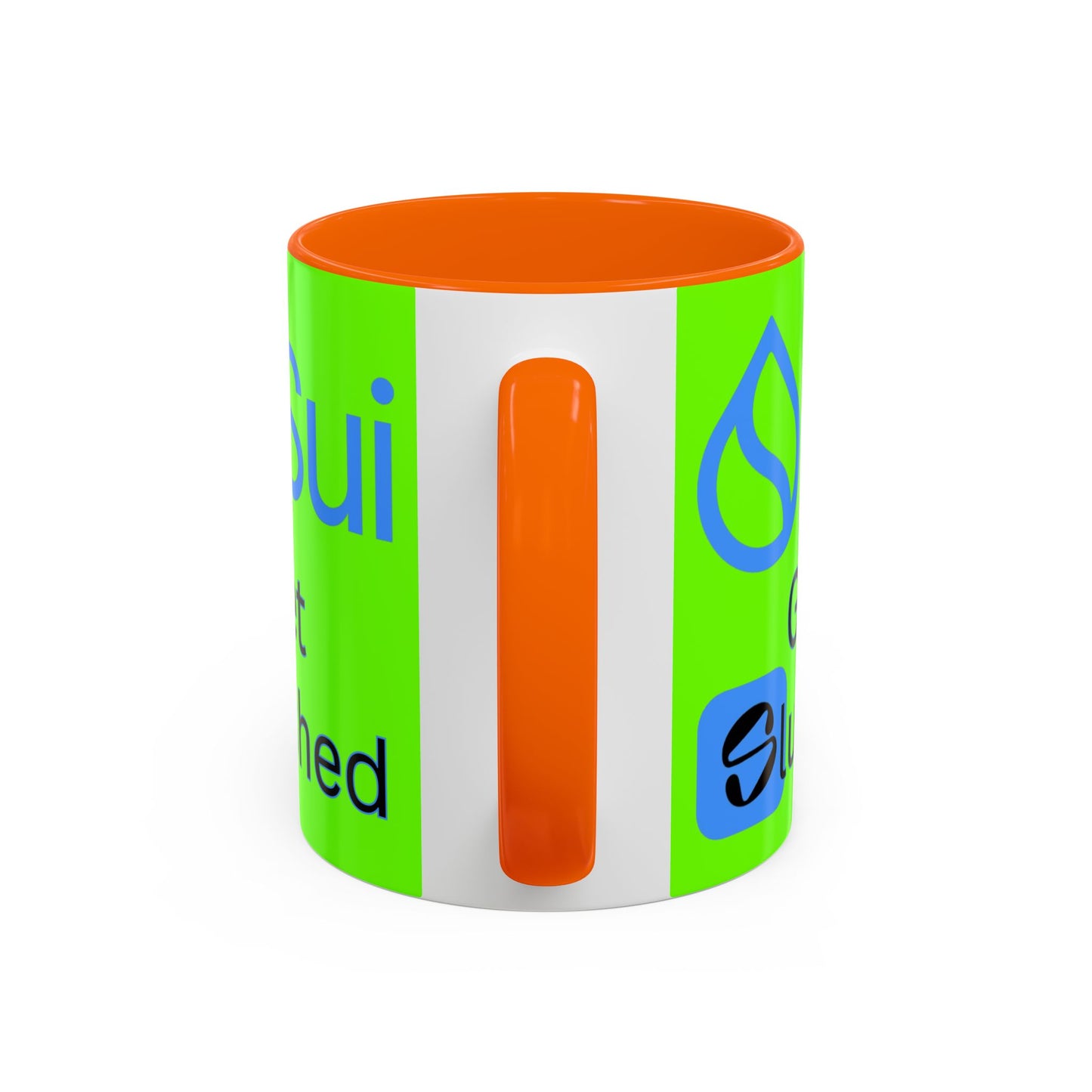 Sui: Get Slushed Green Accent Mug by cypherpunkgear.com