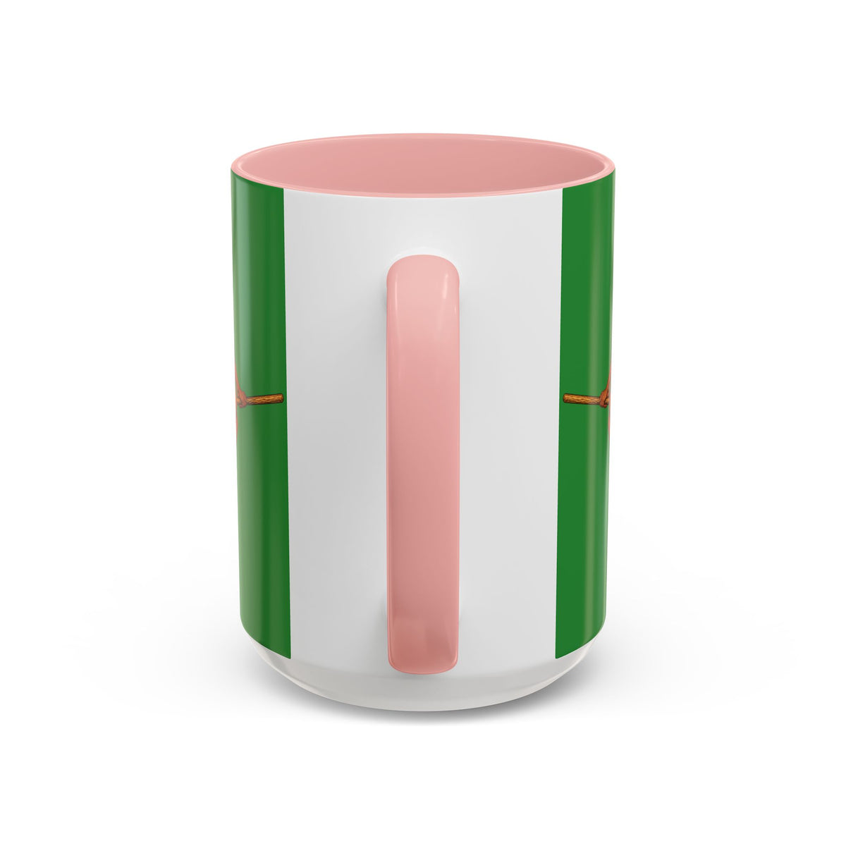 Velvet Vex Green Accent Mug by CreepyCrafts.boo