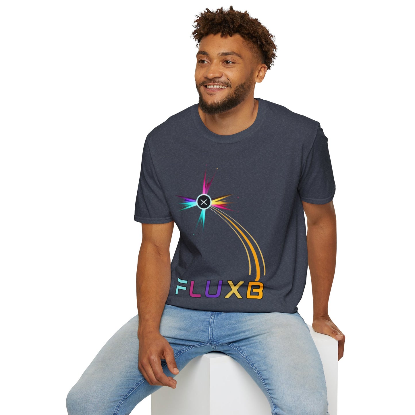 FluxBeam (FLUXB) Dark colors Unisex T-Shirt by cypherpunkgear.com
