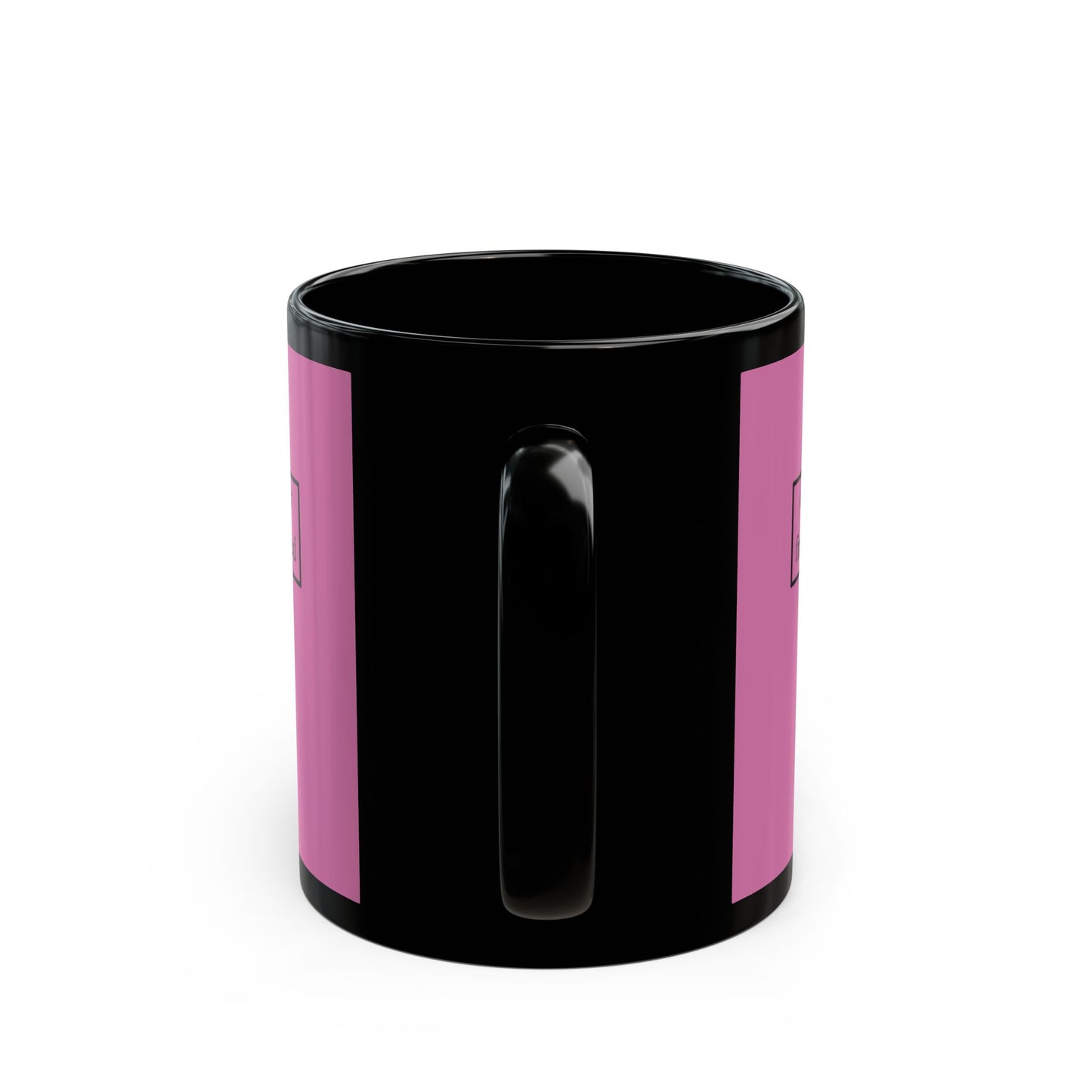 don't assume your freedoms are assured, Black font, Pink/Black Mug by cypherpunkgear.com