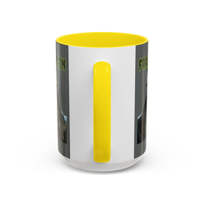 Frankenstein Lives Accent Mug by CreepyCrafts.boo